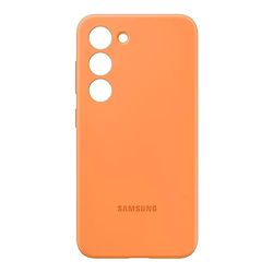 Samsung EF-PS916TOEGWW Galaxy S23+ Silicone Case, Orange