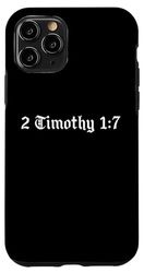 Custodia per iPhone 11 Pro Scrittura, 2 Timoteo 17