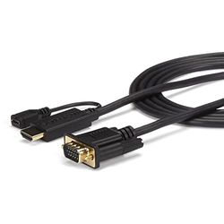 StarTech.com Cable de 1,8m Conversor Activo HDMI a VGA - Adaptador 1920x1200 1080p