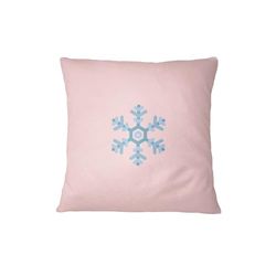 Bona Basics, Federa decorativa per cuscino, decorazione per la casa, per divano, caffetteria, dimensioni: 45 x 45 cm, colore: rosa chiaro