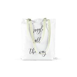 Bonamaison Printed Tote Bag, Reusable Grocery Bag, Shopping Bag, Machine Washable, Foldable, Canvas Cloth Bag with Handles, Size: 34x40 Cm
