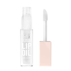 Rimmel Oh My Gloss!, 000 Clear Cloud, Huile à Lèvres, non collante, booster d'hydratation, hydratante et apaisante, facile à appliquer, formule vegan, 6 ml