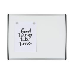 Bi-Office Lavagna Magnetica Inka, 58x45cm, Superficie in Acciaio Laccato, Cornice in Alluminio e Plastica Nera