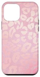 Custodia per iPhone 12 mini Cute Pink Leopard Phone Case,Leopard Print Phone Cases,Girly