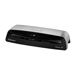 Fellowes Neptune A3 Laminator Machine for Office Use - Rapid 1 Minute Warm Up Time with Anti Jam Technology – 80-175 Micron – 10 A4 Laminating Pouch Starter Pack Included - Silver