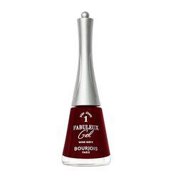 Vernis à ongles Bourjois Fabuleux Gel, 410, Wine Not, vernis à ongles à effet gel, texture Jellygloss et fini brillant longue durée, formule vegan, résultats professionnels à la maison, 9 ml