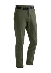 Maier Sports Torid Slim, Pantalon de randonnée pour Homme, Pantalon Outdoor déperlant pour Le Trekking et la randonnée, Coupe ajustée, sans PFC, mSTRETCH Pro 4 et Dryprotec, Vert, 24