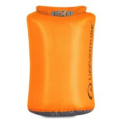 Lifeventure Saco impermeável leve de 15 litros de capacidade, tecido anti-desgaste silicone com costuras totalmente seladas; saco impermeável leve para caiaque, campismo, caminhadas e desportos