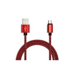 Wirboo Cavo USB a Micro USB W606 Rosso 2,5 m