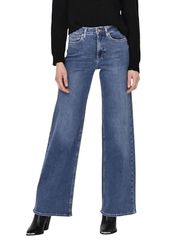 ONLY Women's ONLMADISON Blush HW Wide DNM CRO372 NOOS, Medium Blue Denim, M / 32L