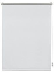 Deco Company Roller Blind-Thermal with Thermal Backing for Clamped on, High Light Reflection, Energy-Saving, Opaque, All Mounting Material Included, White, 70 x 150 cm (WxH)