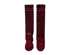 NIKE W Air Knee High-Ent Calcetines, Mujer, Red Crush/White, M