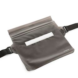 InnovaGoods® Riñonera Impermeable, Bolsa Impermeable riñonera Running Protectora de Teléfono Móvil, Dinero, Llaves, Documentos, Riñoneras Impermeables Ideal para la Playa, Correr, Pescar, Camping.