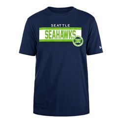 SEATTLE SEAHAWKS Camiseta Unisex de la NFL con impresión Frontal de Tinta de Alta Densidad, Color Original del Equipo