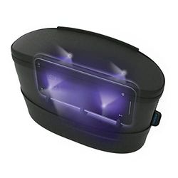 HoMedics Sac Désinfectant UV-Clean pour Téléphone, Clés, Lunettes, Biberons Stérilisateur Portable Elimine jusqu’à 99.9% Bactéries, Nettoyant Telephone