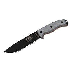 ESEE - Randall's Adventure Unisexe - Adulte, Couteau d'extérieur | Longueur de la lame : 14,6 cm, Manche : Micarta, Model 6 Plain Edge, Multicolore, normal