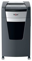 Rexel XP422+ Destructeur de Documents Coupe Croisée, Sécurité P4, Capacité 24-22 Feuilles (70-80 g/m²), Corbeille Amovible 85 Litres, Technologie Anti-Bourrage, Noir, Gamme Momentum Extra, 2021422XEU