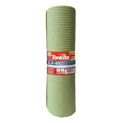 TONKITA | Jumbo Roll - Paño de esponja en rollo, 12 paños extra grandes de 25 x 24 cm, 100% biodegradables y compostables, súper absorbente y fácil de escurrir – para todas las superficies