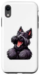 Carcasa para iPhone XR Terrier escocés divertido terrier escocés kawaii cachorro perro