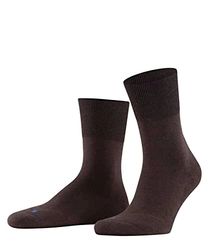 FALKE Uniseks-volwassene Sokken Run U SO Katoen Functioneel material eenkleurig 1 Paar, Bruin (Dark Brown 5450), 37-38