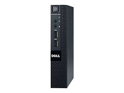 Dell Optiplex 3020 Micro unità centrale (senza Display) Nero (Intel Core i3, 4 GB RAM, 500 GB, Intel HD Graphics 4400, Win 7)