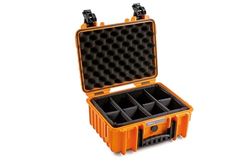 B&W Outdoor Case 3000 Incl. Divider System Orange marca B&W International
