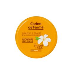 Corine de Farme - Acelerador del Bronceado con Activadores, Fragancia Isleña - Monoi de Tahití - Sin Autobronceador - Pieles Morenas/Ya Bronceadas - 150 ml