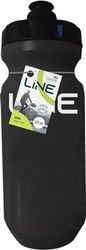 LINE GOURDA 650 ML - WATER BOTTLE - BIDONE DI IDRATAZIONE NERO/VERDE