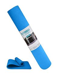 Fitnessmat, blauw, 61 x 188 cm
