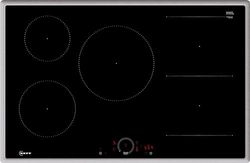 Neff, T58SHW1L0 Autarkes - Placa de inducción con control Twist Touch N70 (80 cm de ancho, con marco de apoyo), color negro