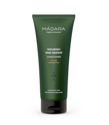 MÁDARA Organic Skincare | Après-shampooing Nourrir et Réparer - 200 ml, avec Ortie du Nord et Coing, Prévient la casse et les pointes fourchues, Nourrissant en profondeur, Végétalien, Certifié Ecocert