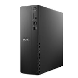 Dell Slim ECS1250 Ordinateur Fixe - Intel Core i5-14400, UHD 730 Graphique, 16Go RAM, SSD 512Go M.2, HDMI, Wi-FI 6, Bluetooth, Lecteur SD, Clavier AZERTY et Souris Inclus, Windows 11 Home, Noir