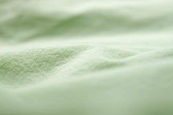 L1NK STUDIO Sabana encimera Lisa Cama 105 cm (210X280cm) 100% algodón (Percal 200 Hilos) Soft Green