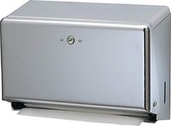 San Jamar T1950XC Mini Distributeur de Serviettes à Plier en C Chromé Capacité 250 Serviettes en C