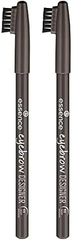ESSENCE LAPIZ DE CEJAS EYEBROW DESIGNER 11 DEEP BROWN (Lot de 2)