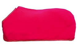 HKM Couverture anti-transpiration-7901 rouge foncé / or 85