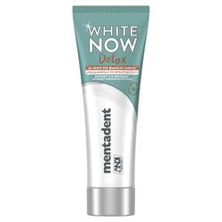 Mentadent Dentifricio White Now Detox Cocco, Dentifricio Sbiancante con Argilla Minerale, Estratti di Cocco e White-Correct Technology, Denti 3 Volte Più Bianchi Subito*, 75 ml