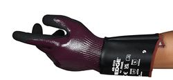 Ansell Edge 48-939 Guantes de Trabajo de Seguridad, Protección Mecánica, Talla 12 (3XL), Negro (12 Pares)