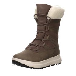 ECCO Femme Solice Boots, Dark Clay/Dark Clay, 35 EU