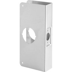 Prime-line producten U 9551 Lock & deur versterker, 2-1/8 in. x 2–3/8 inch. x 1-3/4 in., roestvrij staal, verzonken