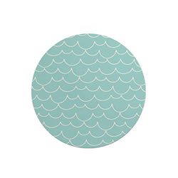 Questo Casa, Round Digital Printed Mouse Pad, Non-Slip Base, for Office and Home, Diameter:22cm
