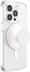 PopSockets Horchata - Impugnatura per telefono compatibile con MagSafe, anello adattatore per MagSafe incluso, supporto per telefono, compatibile con ricarica wireless