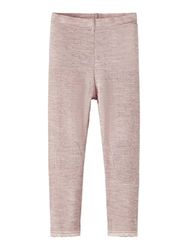 NAME IT Baby Girls' Nmfwang Wool Leggings Solid Noos XIII, Sphinx, 12-18 Months