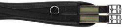 Kerbl 321058 Curved Saddlegirth Preto, 140 cm