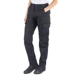 Lee Cooper LCLPNT241 Signore Heavy Duty Easy Care Multi Pocket Sicurezza sul Lavoro Classic Cargo Pants Pantaloni, Nero, 38W/30L