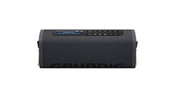 Grundig GBT Band Black: altavoz Bluetooth con radio DAB+ y FM, alcance de 30 metros, más de 8 horas de reproducción, batería de 3,7 V con 2000 mAh, versión Bluetooth V5.0