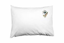 Bona Basics Funda de Almohada Decorativa, poliéster, Blanco 1, 35 x 50 cm