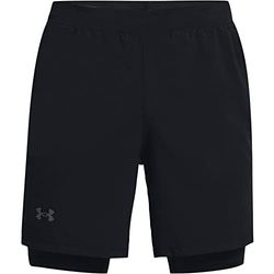 Under Armour Launch 7'' 2N1 Corto Uomo Nero S