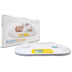 Boston Tech BA-104 - Baby Scale. Babies & Pets Digital Scale with LCD Screen, Tara Mode and Measuring Tape Batteries Included.