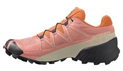 SALOMON Speedcross , Scarpe da escursionismo, Donna, Blooming Dahlia / Black / Vibrant Orange, 39 1/3 EU